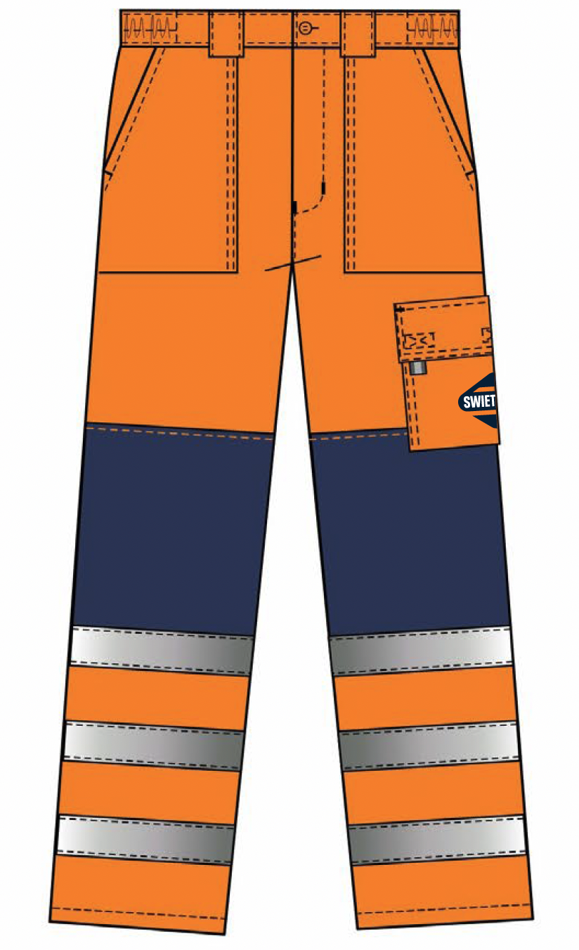 Pánské kalhoty do pasu SWIETEX