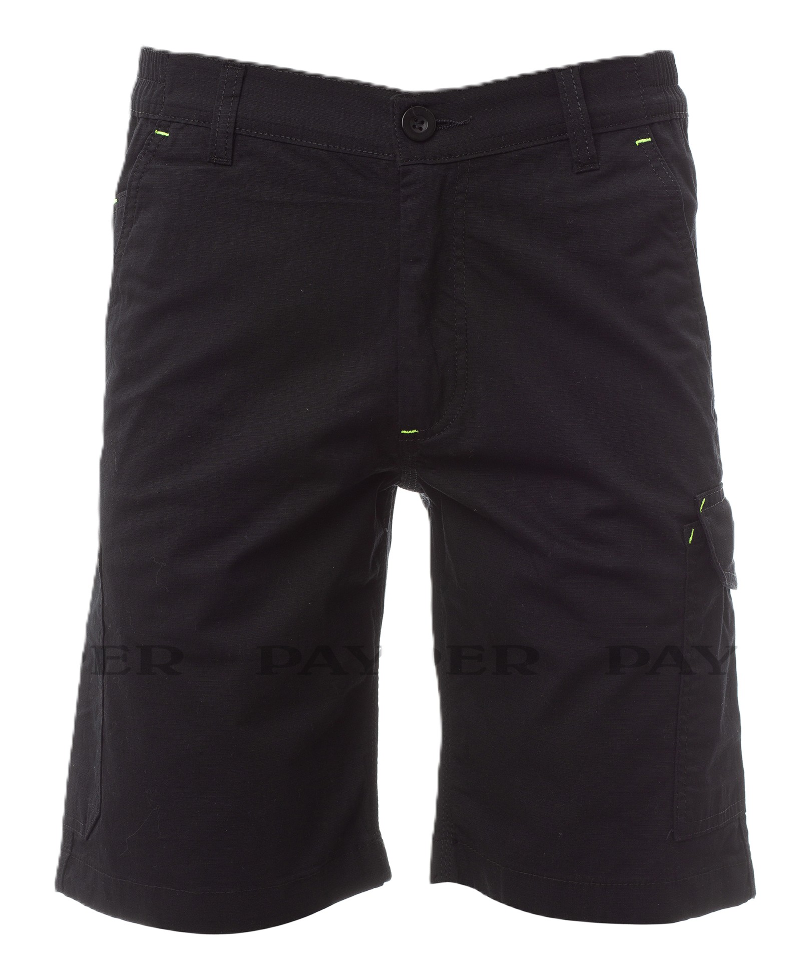 SERVICE STRETCH Bermuda shorts/shorts unisex - black