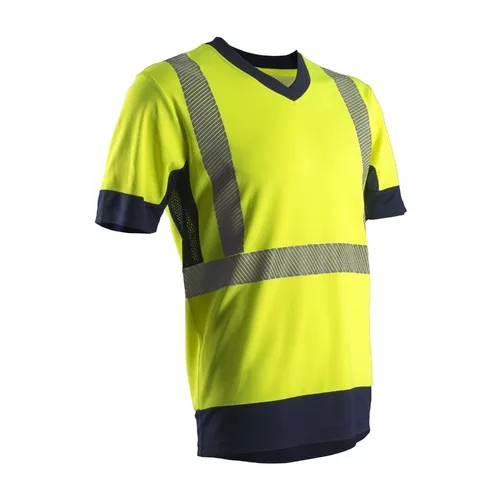 Triko Hi-Vis KOMO, Yellow HV/Navy
