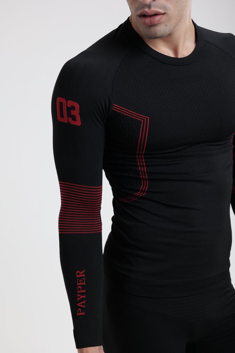 THERMO PRO 240 LS tričko pánské termo - černá