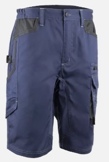BARVA šortky/bermudy pánské - půlnoční modrá - potisk ASP Group