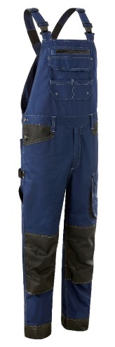 BARVA kalhoty pánské laclové - půlnoční modrá - potisk ASP Group