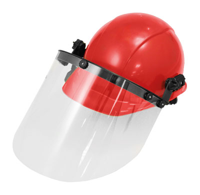 KBT VISION® TITAN Obličejový štít s upevněním na přilbu