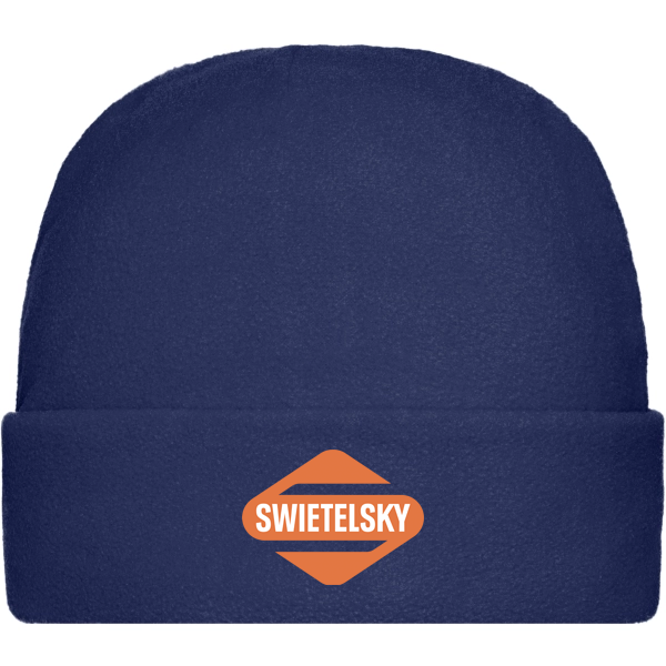 MB7720 čepice microfleece unisex - námořní modrá - Swietelsky