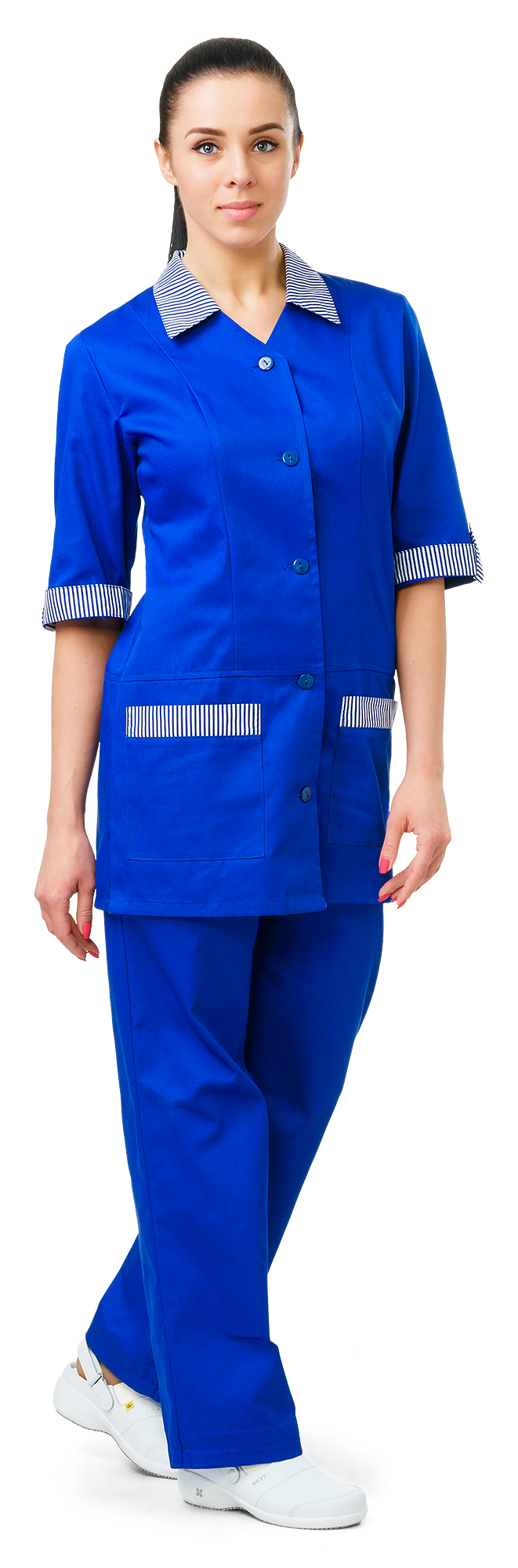 SERVIS Komplet dámský letní-chrpově modrá