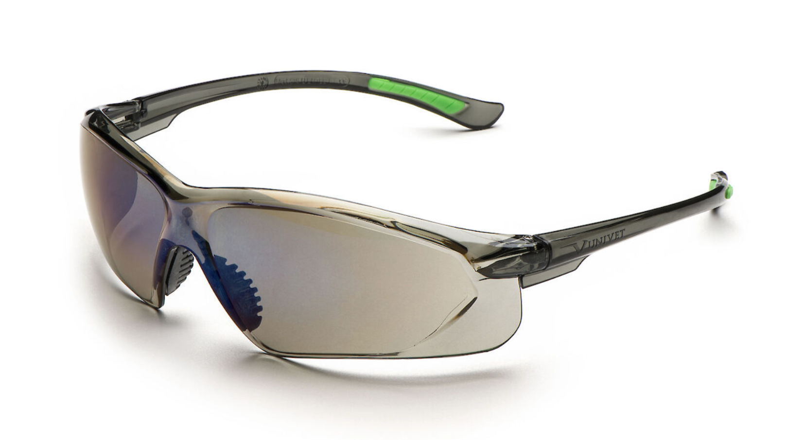 Ochranné pracovní brýle UNIVET 516 SOLAR BLUE MIRROR 516.01.00.00 - kouřový zrcadlový zorník