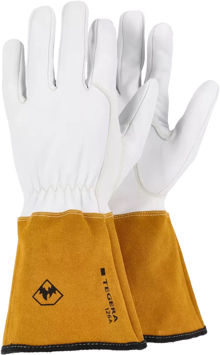 TEGERA 126A rukavice protiřezné - bílá