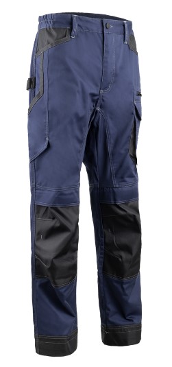 BARVA kalhoty pánské - půlnoční modrá - potisk ASP Group