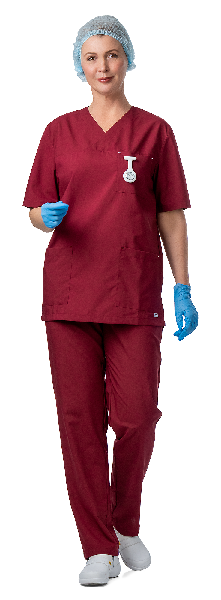 OMEGA Blůza unisex vínová