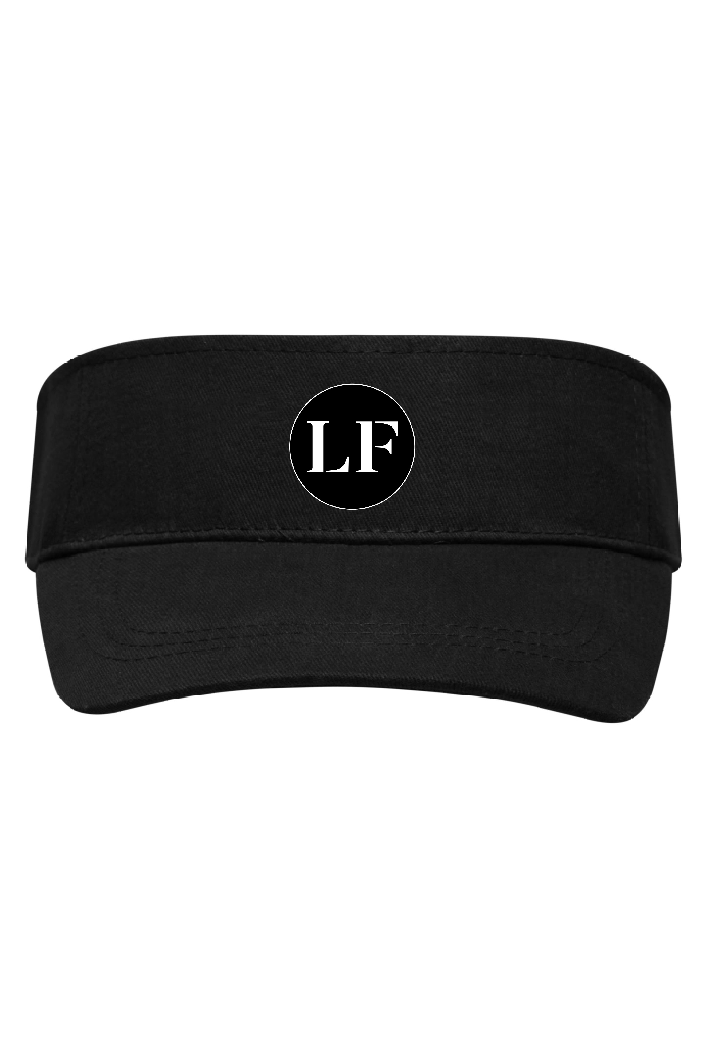 FASHION SUNVISOR kšilt unisex na suchý zip - černá - výšivka La Fresca