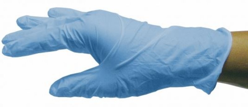 NITRICARE nitrilové rukavice modré