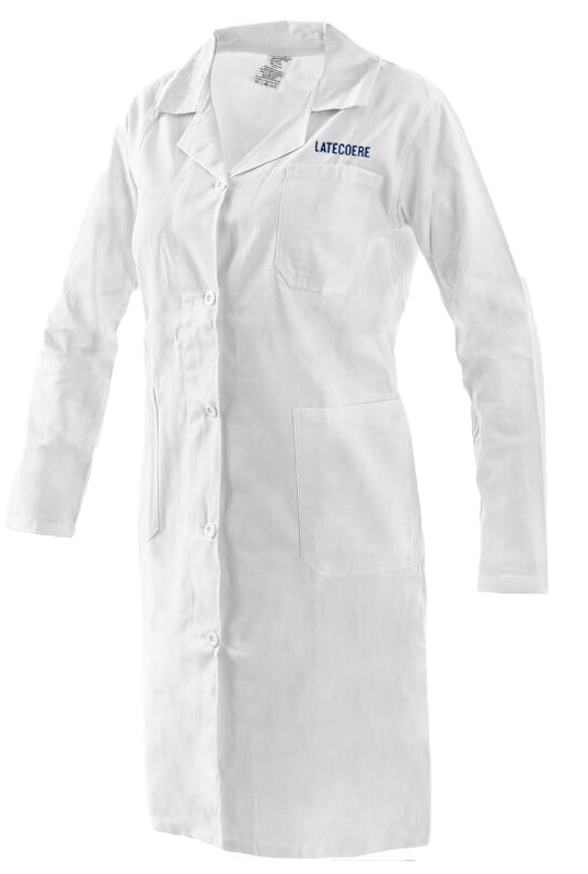 Dámský plášť EVA, s potiskem Latecoere