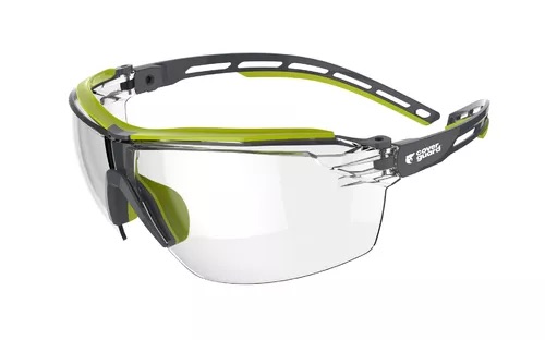 TIGER HIGH ochranné čiré brýle - šedá