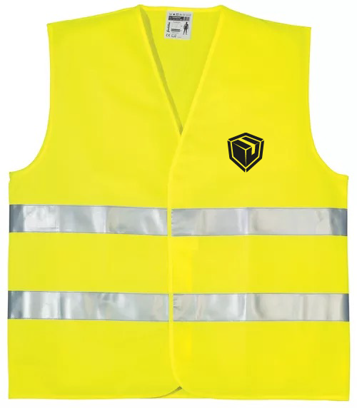OXFORD vesta unisex - HiVis žlutá - potisk ZÁSILKOVNA