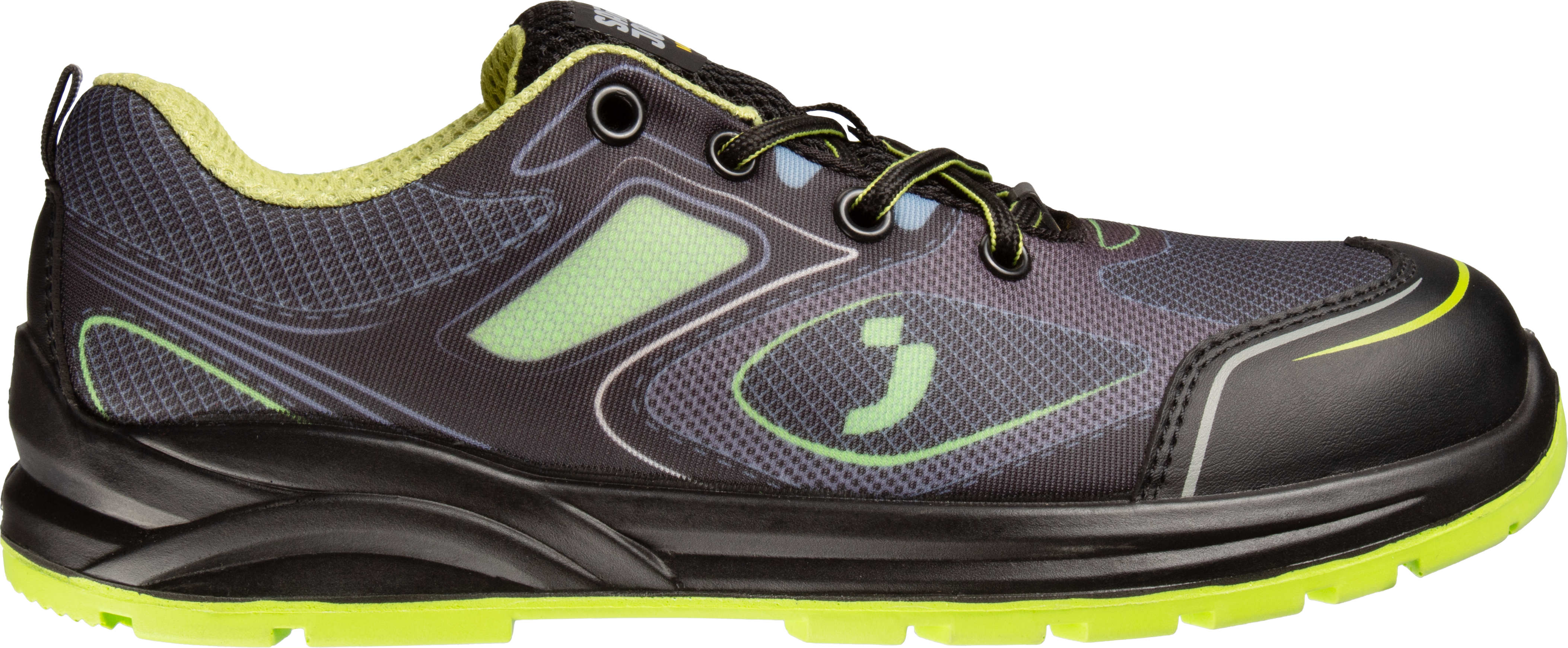 CADOR S1P polobotka unisex - zelená