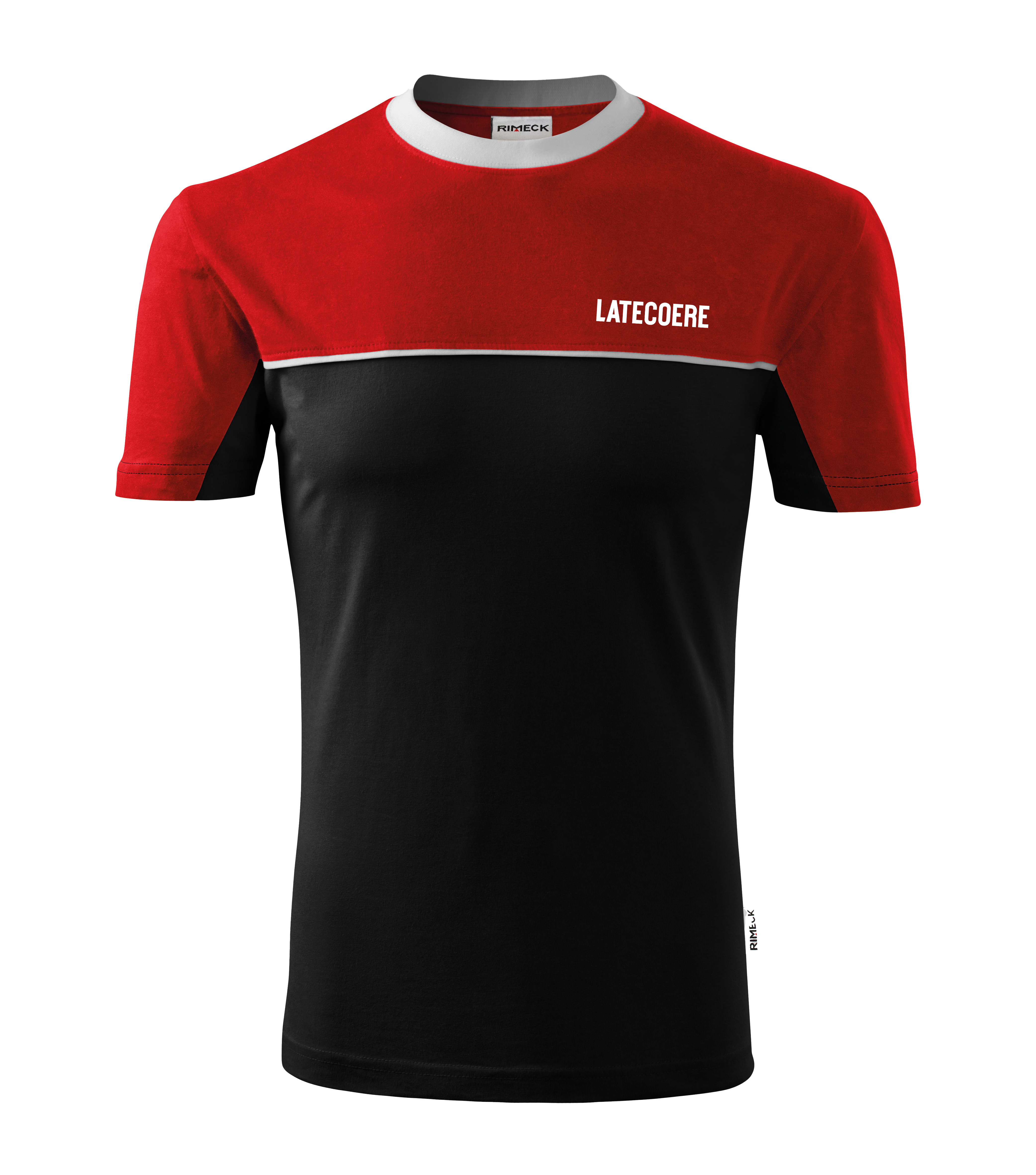 Colormix tričko unisex černá s potiskem Latecoere