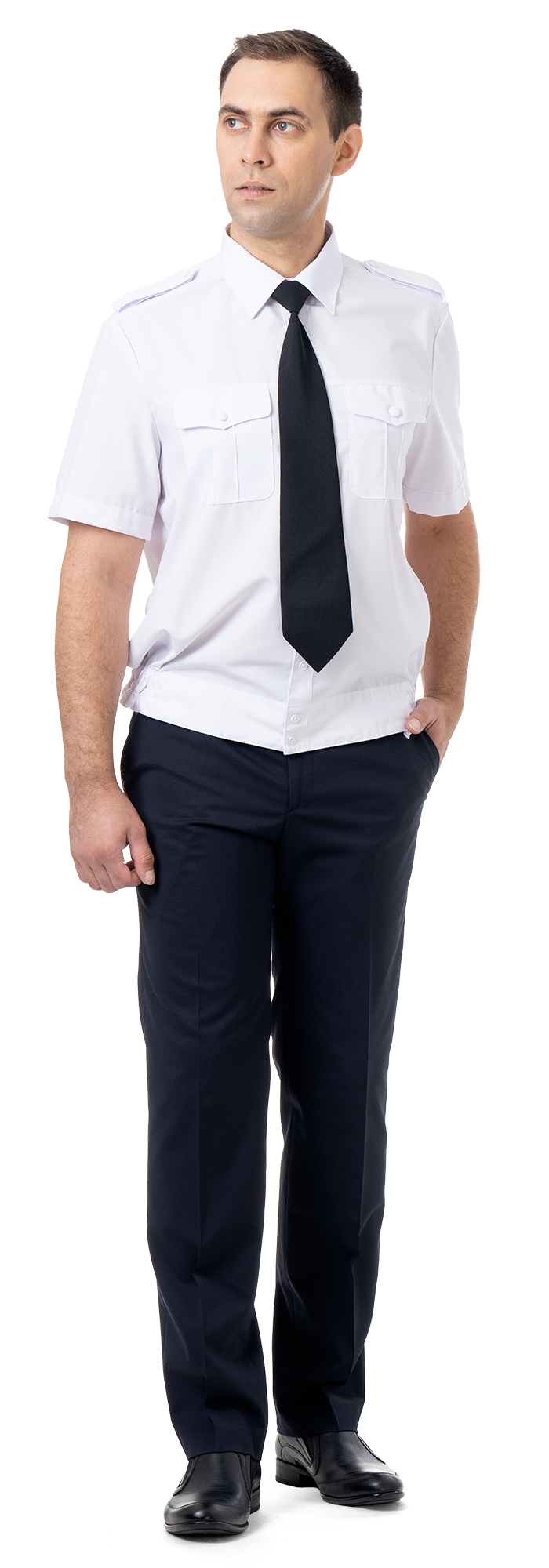 Košile bílá, krátký rukáv