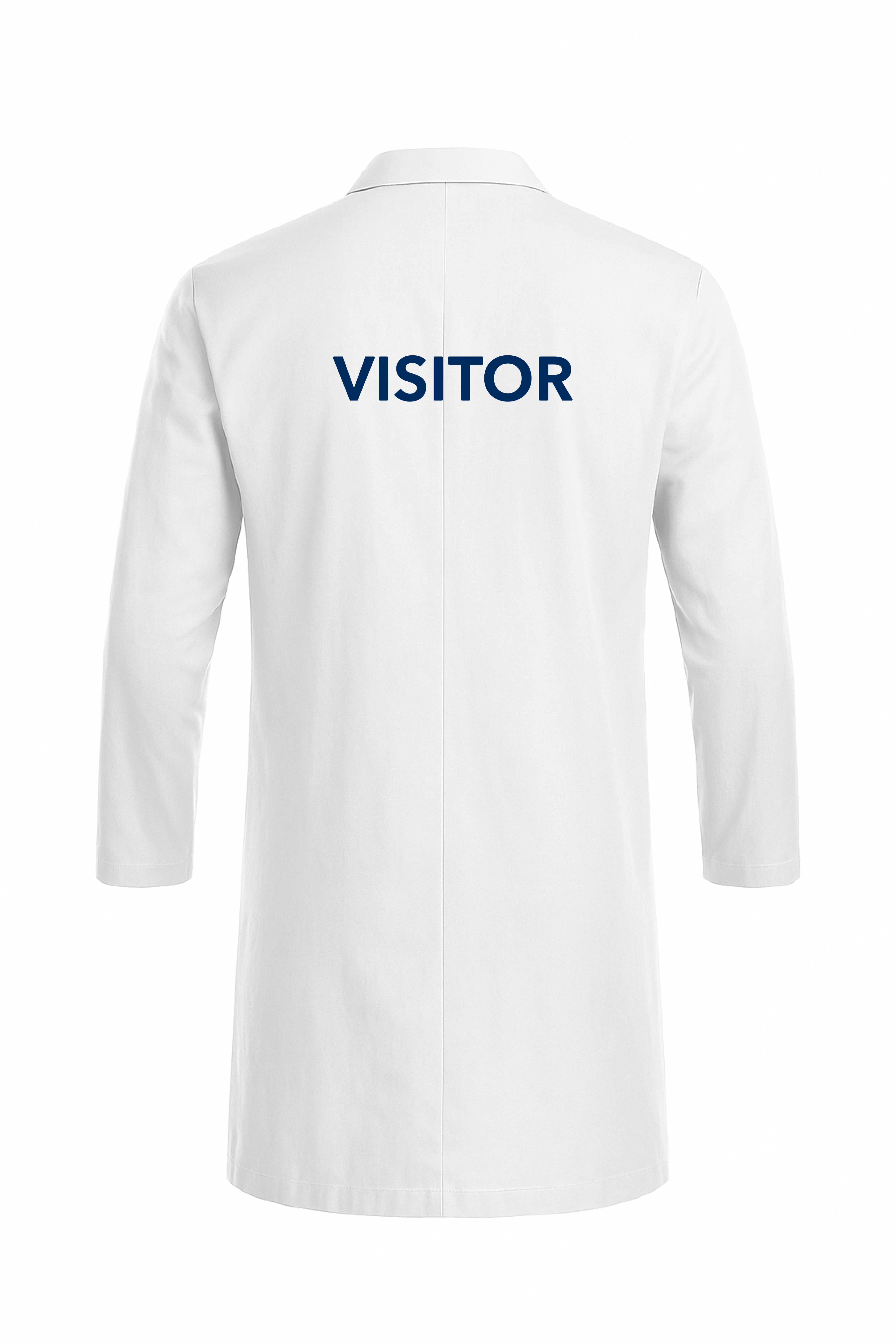 PÁNSKÝ PLÁŠŤ ADAM, BÍLÝ - modré logo srdce Latecoere s potiskem na záda VISITOR