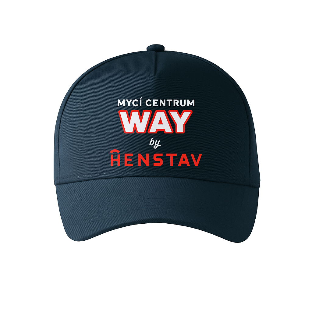 5P 307 čepice unisex - námořní modrá - výšivka Tray