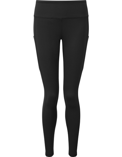 TR532 recyklované výkonnostní legíny dámské - černá