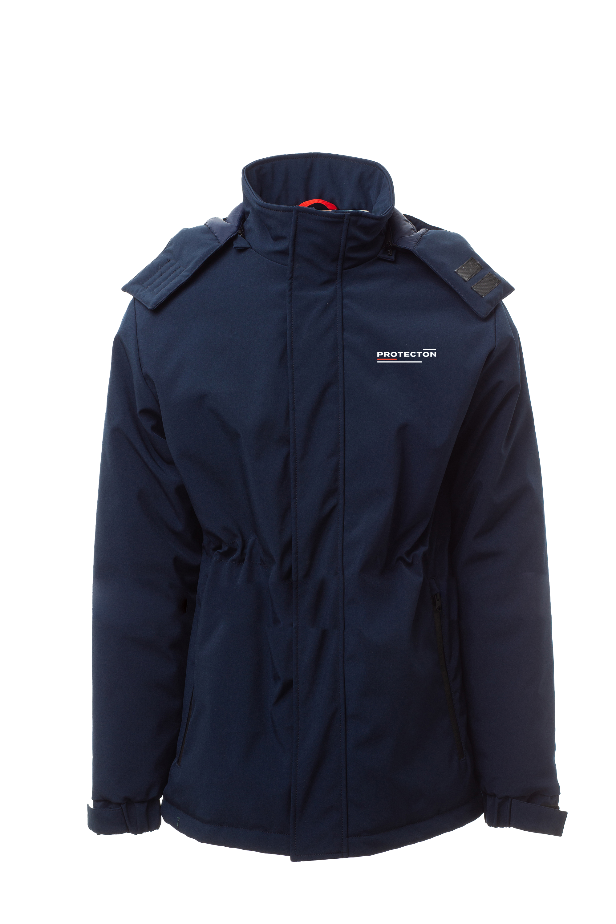 Bunda pánská NORDET - námořní modrá - Protecton - barevné logo