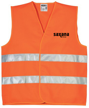 OXFORD vesta HiVis - oranžová - Saxana