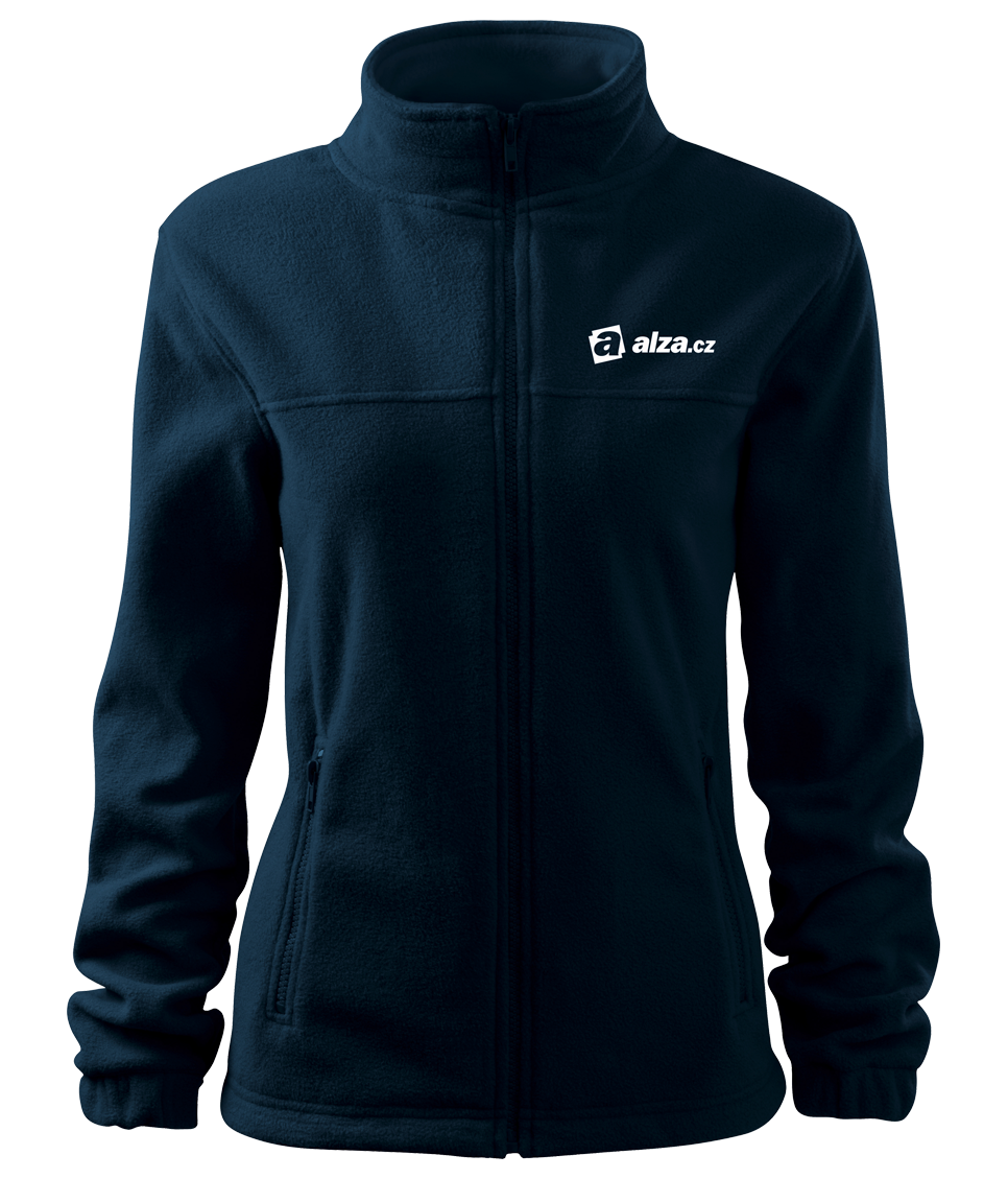 JACKET fleece - mikina dámská - navy - výšivka ALZA.SK