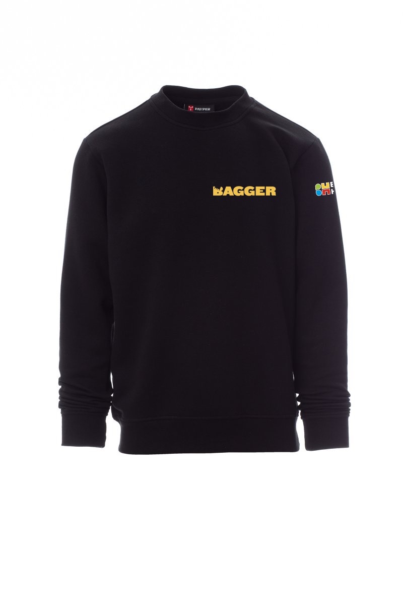 NEW ORLEANS mikina pánská - černá - sítotisk Bagger