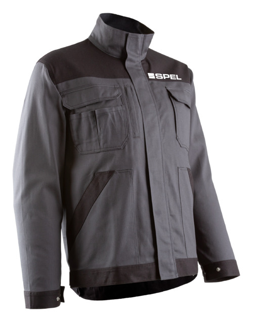 COMMANDER II Jacket šedá - XL-výšivka SPEL