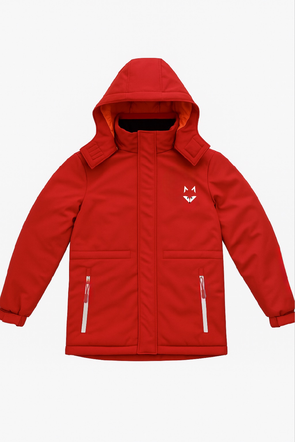 Zimní bunda unisex - červená - FOXPOST