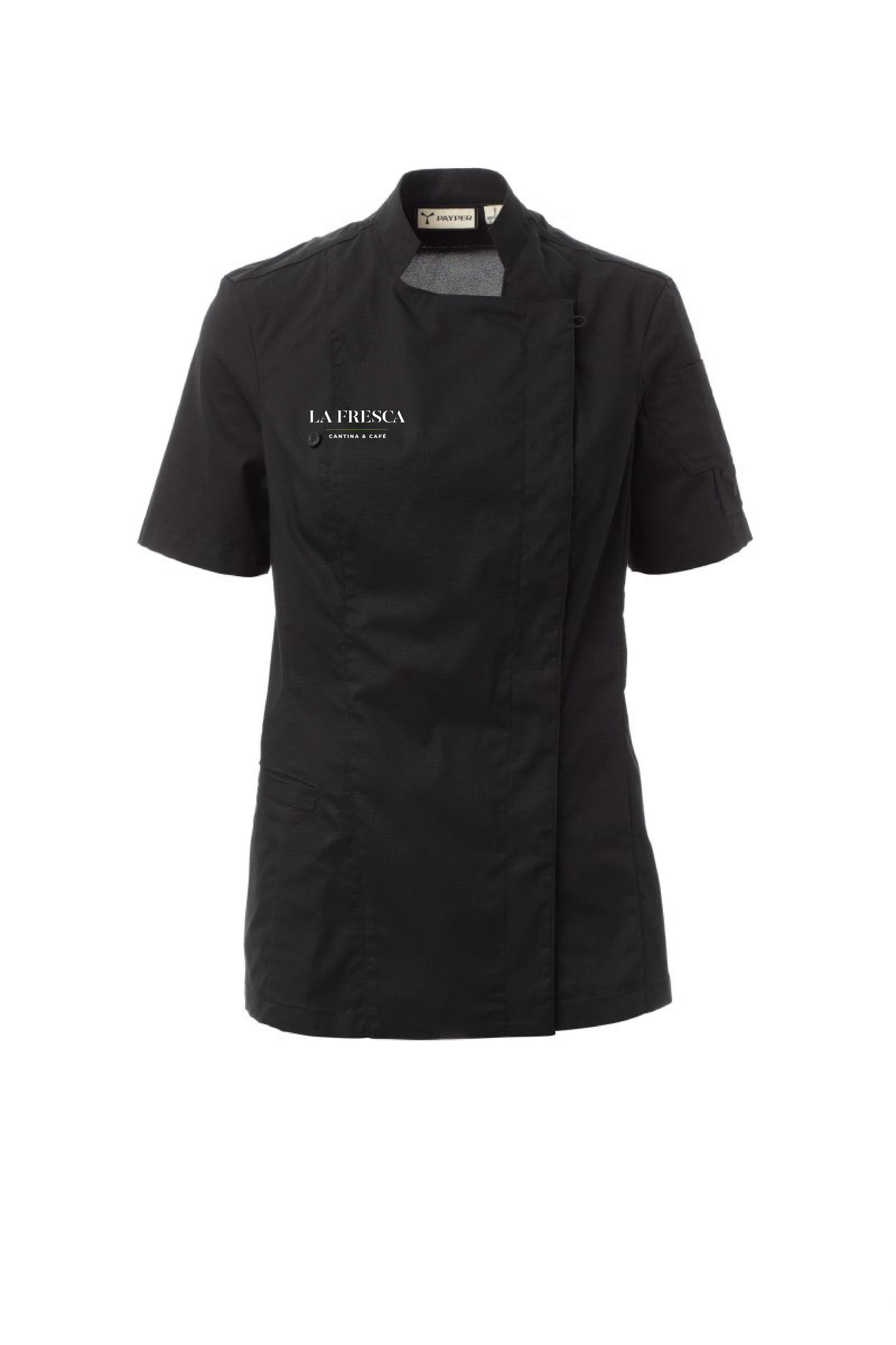 STARLIGHT MESH LADY rondon dámský kr.ruk. - černá - výšivka La Fresca