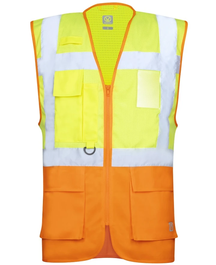 Síťovaná manažerská vesta ARDON®SIGNAL žluto-oranžová