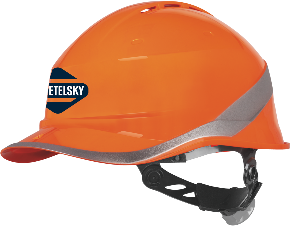 DIAMOND VI WIND Ochranná přilba se sportovním designem - oranžová - Swietelsky