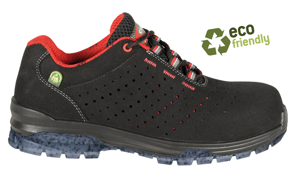 Obuv SYNTHPOP S1 P ESD SRC polobotka - černá