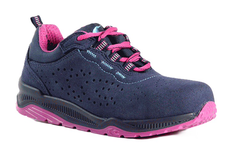 BODY S1 P polobotka dámská - modrá/růžová