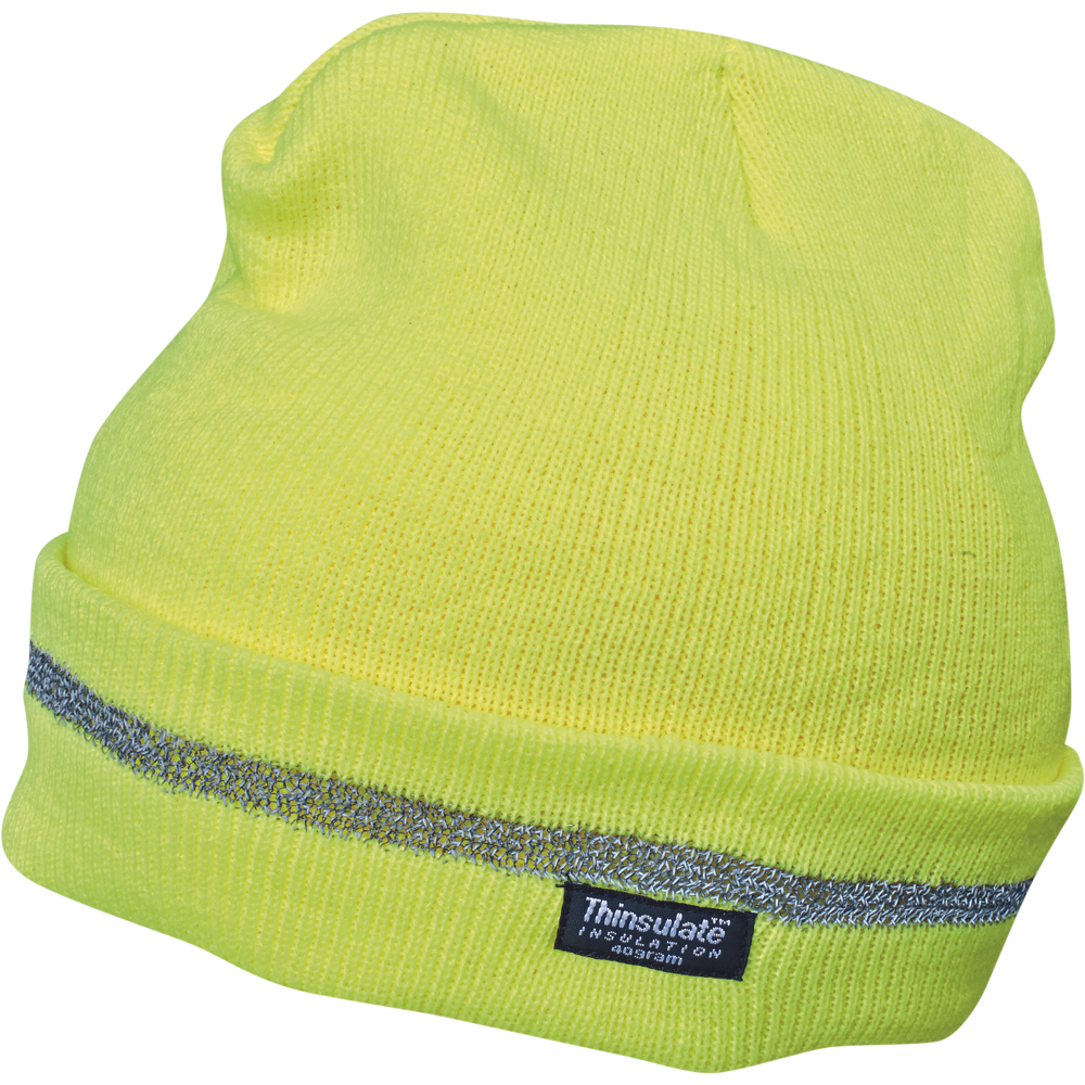 TURIA čepice reflexní - žlutá