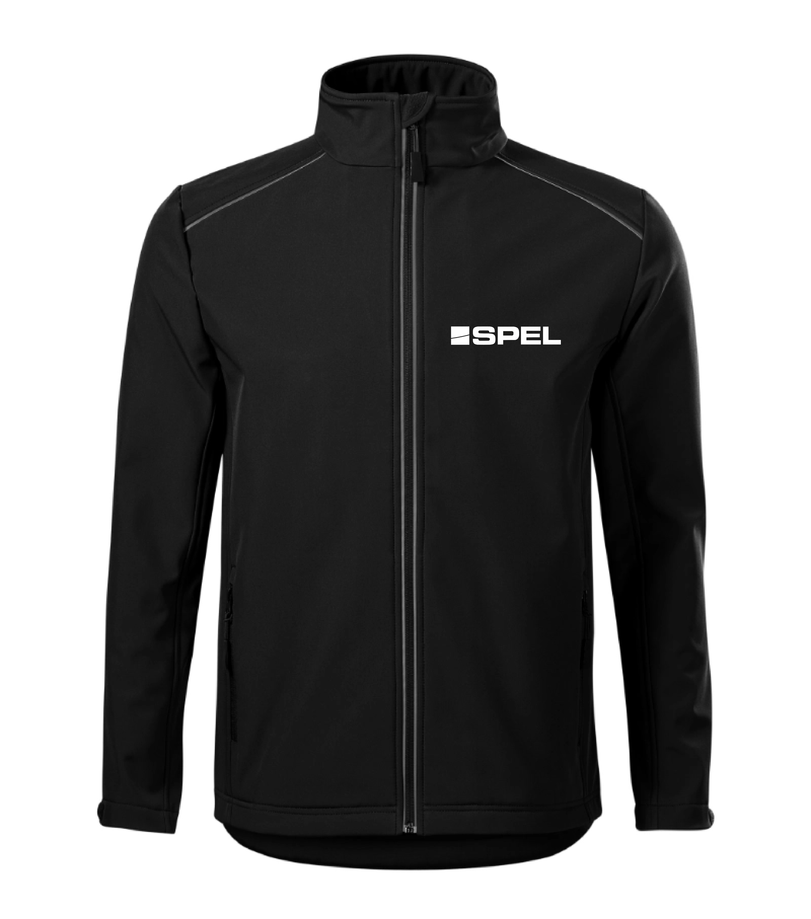 Valley softshellová bunda pánská černá - SPEL