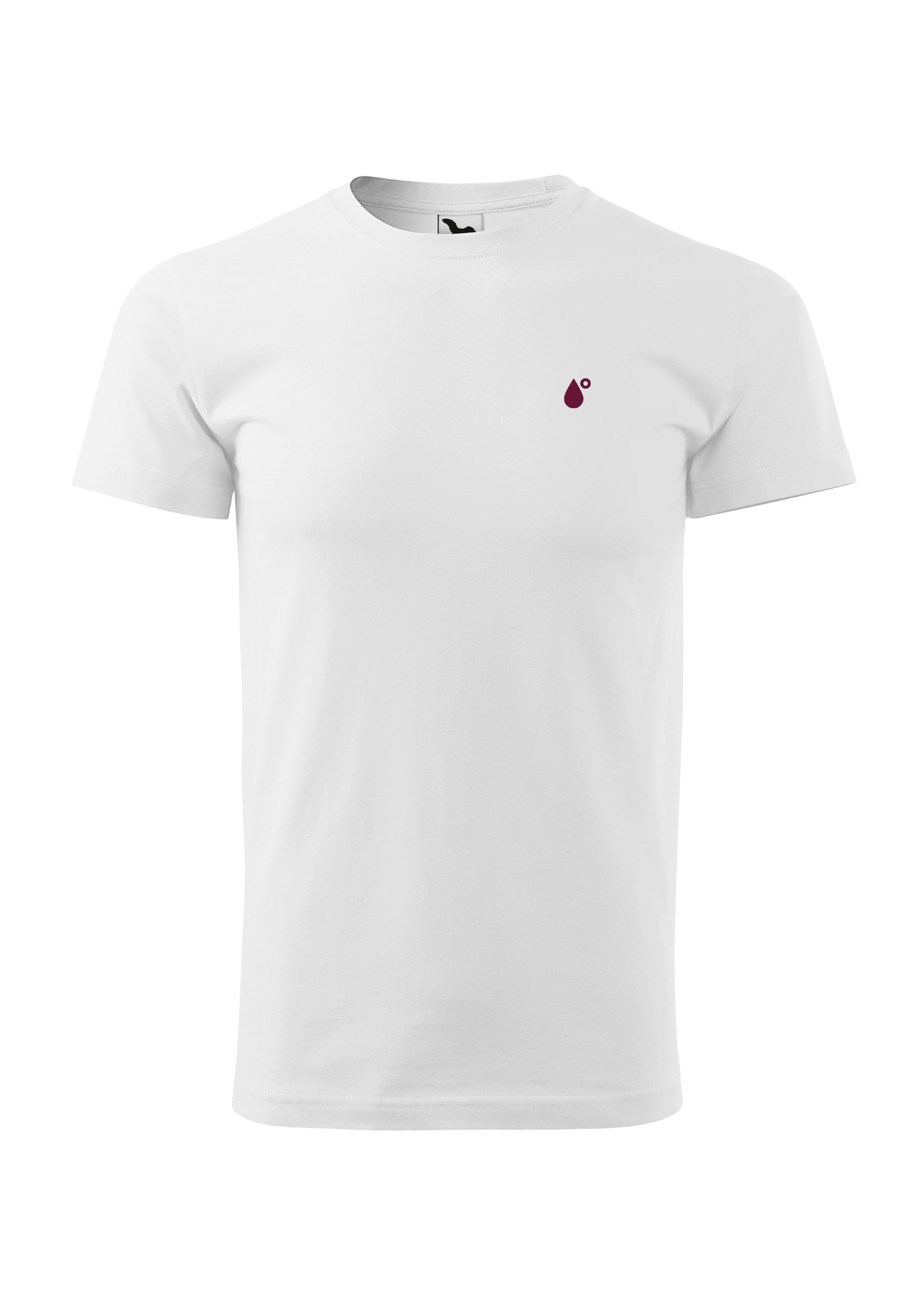 BASIC 129 tričko pánské kr.ruk. - bílá - potisk Saunia "LIFEGUARD"