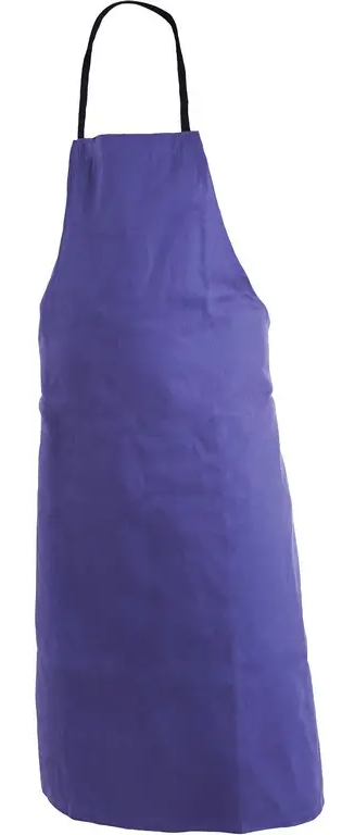 STELA zástěra unisex laclová - modrá