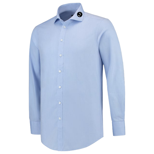 FITTED SHIRT T21 košile - modrá - La fresca