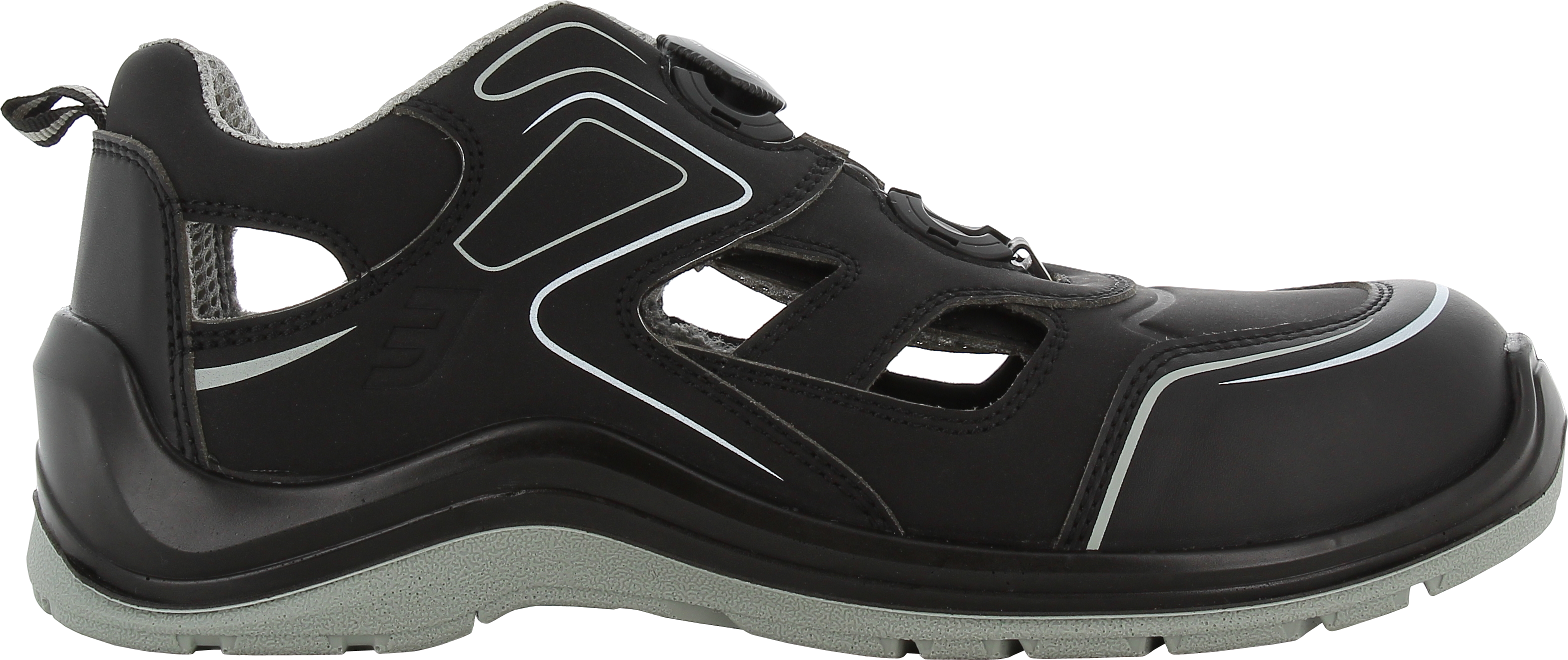 Sandál FLOW S1P SANDAL TLS - černá