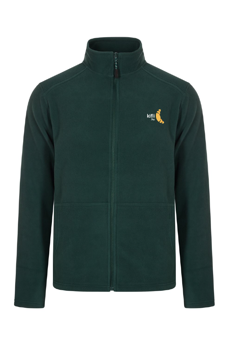 MK610V PERTH unisex fleece sweatshirt - deep green - embroidery Kifli