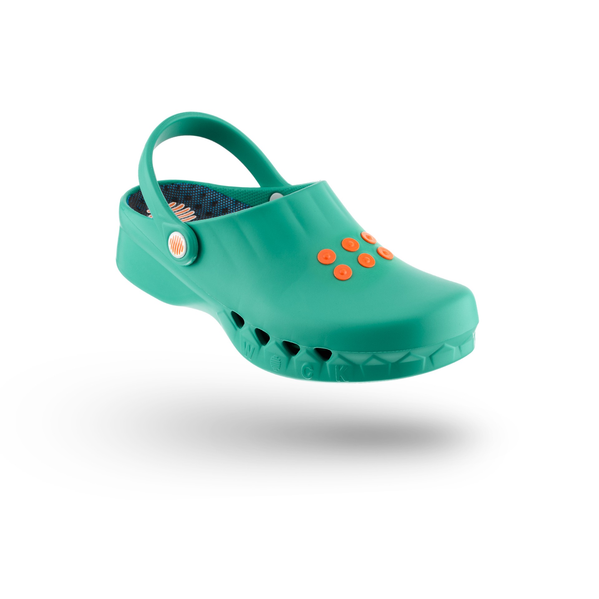 NUBE 05 sandál unisex zdravotnický - s vložkou - zelená