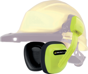 SUZUKA 2 mušlový chránič sluchu na přilbu Delta - High-Vis žlutozelená