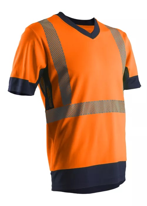 Triko Hi-Vis KOMO, Orange HV/Navy