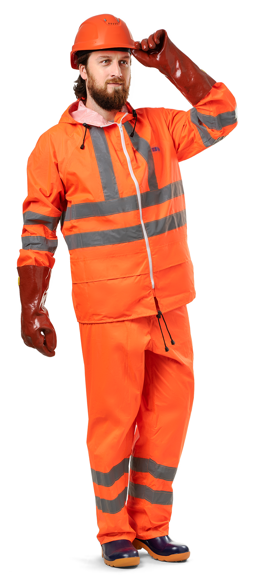 EXTRA VISION WPL - PVC komplet oranžový