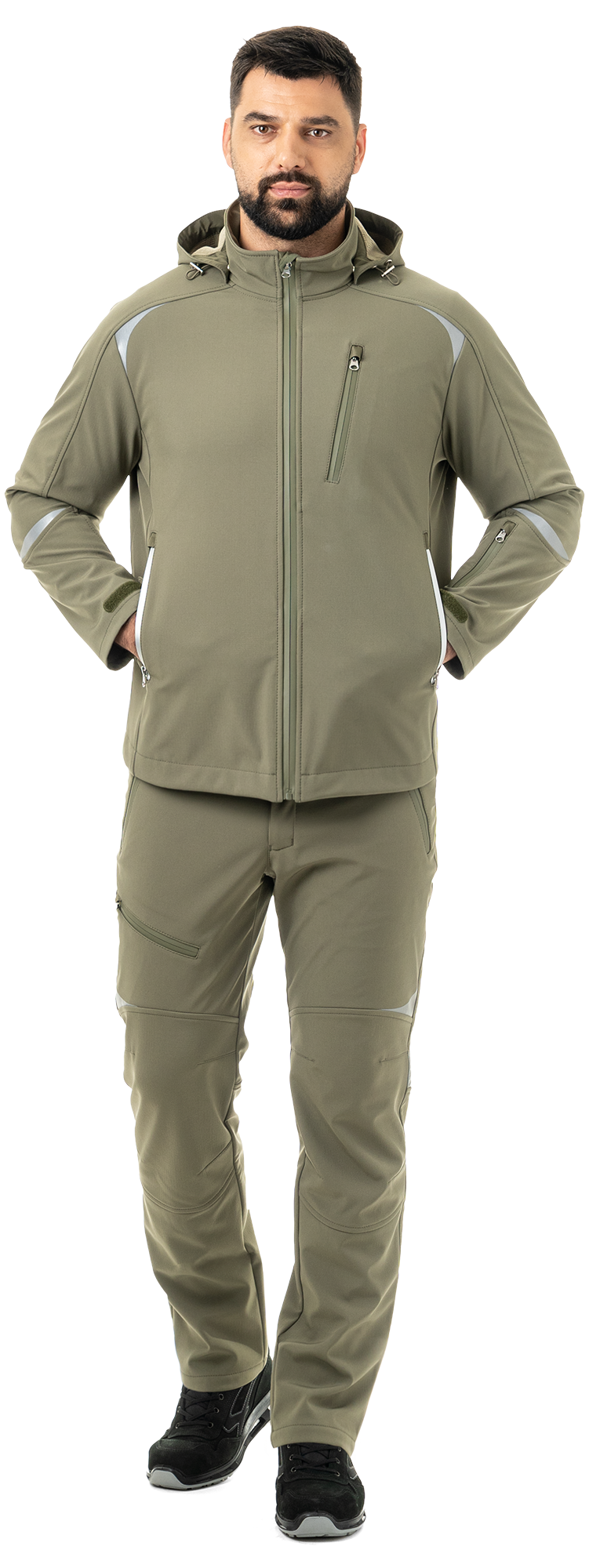 CHELSEA Bunda pánská softshell