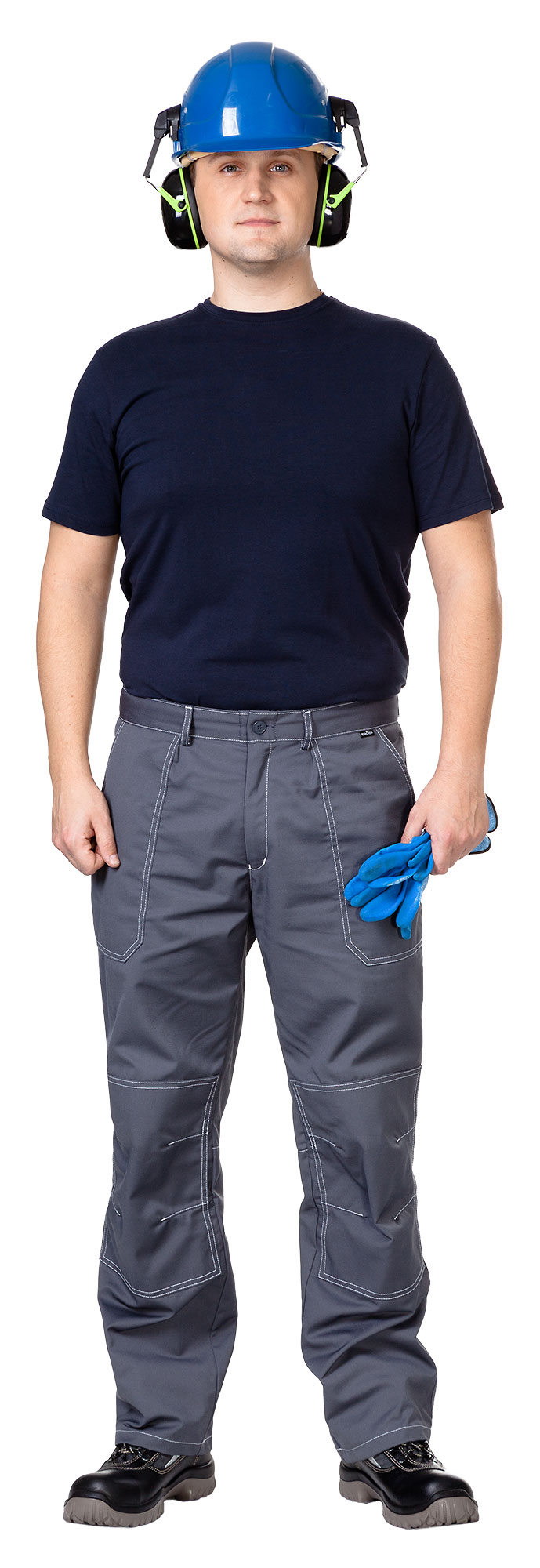 CITY Kalhoty pánské letní, šedé