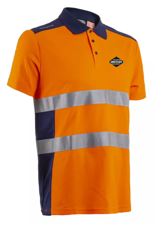 OKI polokošile s krátkým rukávem - oranžová - Swietelsky