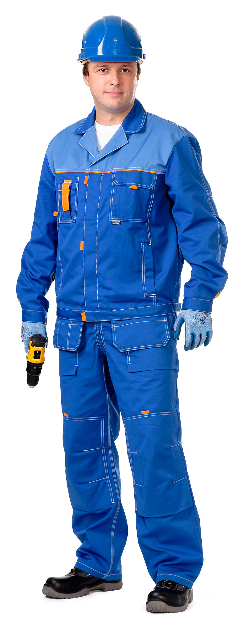 CITY MASTER Bunda pánská letní, chrpově modrá